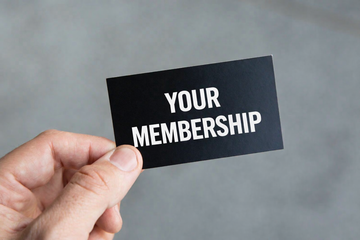 YOUR OFFICIAL MEMBERSHIP